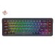 Redragon K709GB-RGB-M Nova Magnetic 65% Wired Hot-Swappable Gaming Keyboard with Rapid Trigger - Gray Black (UltraMag Magnetic Linear Switch)