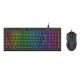 Redragon S141 Rylo RGB Wired Membrane Gaming Keyboard and Mouse Combo