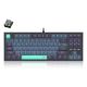 Redragon K611-BGB Bes Wired USB Mechanical Gaming Keyboard (RPC Linear Switch) - Blue/Green/Black