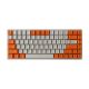 84 Keys PBT Double Shot Keycaps [Orange White]