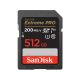 SanDisk Extreme PRO 512GB 200MB/s UHS-I Speed Class 10 SDXC Card (SDSDXXD-512G-GN4IN)