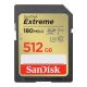 SanDisk Extreme 512GB 180MB/s SDXC UHS-I Memory Card 