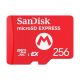 SanDisk 256GB microSD Express Memory Card for Nintendo Switch 2