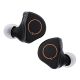 Simgot SuperMix 4 1DD+1 BA+1 Planar +1 PZT Hybrid Driver Wired Earbuds - Black