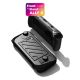 Skull & Co. HardShell Front Cover & StandGrip Bundle for Ally X (ALXFCSET-SBK) - Smokey Black & Black
