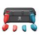 Skull & Co NeoGrip + Maxcarry Case for Nintendo Switch OLED and Regular Model - Neon [NSNGSET-RB]