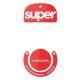 Pulsar Superglide Version 2 Glass Skates for Logitech G Pro X Superlight [Red]