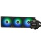 Thermalright Frozen Warframe 360 ARGB AIO CPU Liquid Cooler - Black