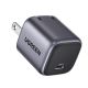 Ugreen 90901 Nexode Mini USB-C 30W GAN Foldable Fast Charger - Space Gray