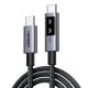 Ugreen Uno USB C to USB C Cable 100W Fast Charging Cable with LED Display (L509/45612)
