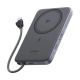 Ugreen MagFlow Air 10000mAh 30W USB-C Built-in Cable with 15W Qi2 Magnetic Wireless Fast Charging Power Bank