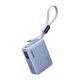 UGreen 10000mAh 33W Fast Charging Power Bank LED Display with Built in Type C Cable (PB526/75161B) - Blue