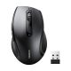 UGreen M511 2.4Ghz 1600 DPI Max with 3-Level Adjustable Wireless Ergonomic Mouse (45012) - Black