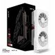 XFX Swift AMD Radeon RX 9060 XT OC Gaming Edition Dual Fan 16GB GDDR6 Graphics Card (White)