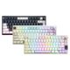Yunzii AL80 QMK/VIA Tri-mode Hot-Swappable RGB Aluminum LCD Wireless Mechanical Keyboard - Gateron Zero Linear Switch