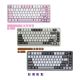 YUNZII B75 Pro Tri-Mode Hot-swappable RGB Backlit Mechanical Keyboard - Milk Switch