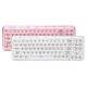YUNZII X71 Transparent Tri-Mode Hot Swappable RGB Gasket Mechanical Keyboard (Crystal Switch)