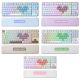 YUNZII B87 Tri-Mode Wireless Hot Swappable RGB Custom Mechanical Keyboard (Milk V2/Cocoa Cream V2 Linear Switch)