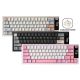 YUNZII IF68 QMK/VIA 65% Tri-Mode Hot Swappable RGB Wireless Mechanical Keyboard with Knob + TFT Screen 