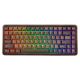 Yunzii Wood84 Tri-Mode Wireless RGB Hot Swappable Mechanical Keyboard (Candy Linear Switch)