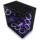 NZXT H9 Flow Dual-Chamber Mid-Tower Airflow Case - Black