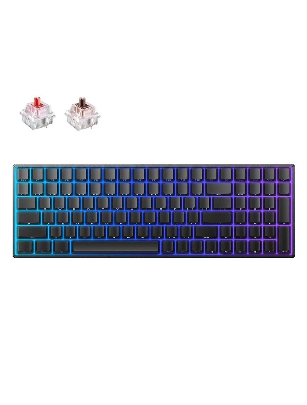 Game One - iQUNIX F96 Knight Wired RGB Mechanical Keyboard - Game