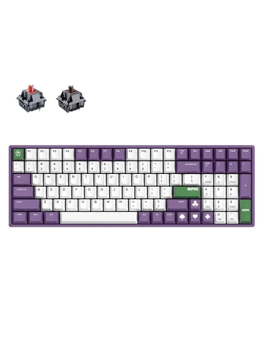 Game One - iQUNIX F96 Joker Wireless Non-Backlit Mechanical