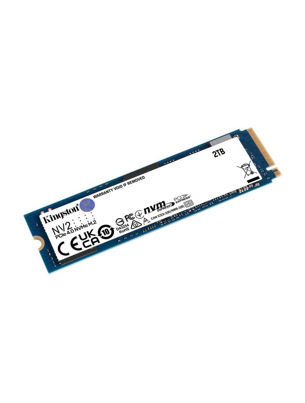 内蔵型SSD Kingston NV1-E PCIe NVMe M.2 2TB Kingston NV1-E 2TB PCIe NVMe M.2 SSD 【公式通販】