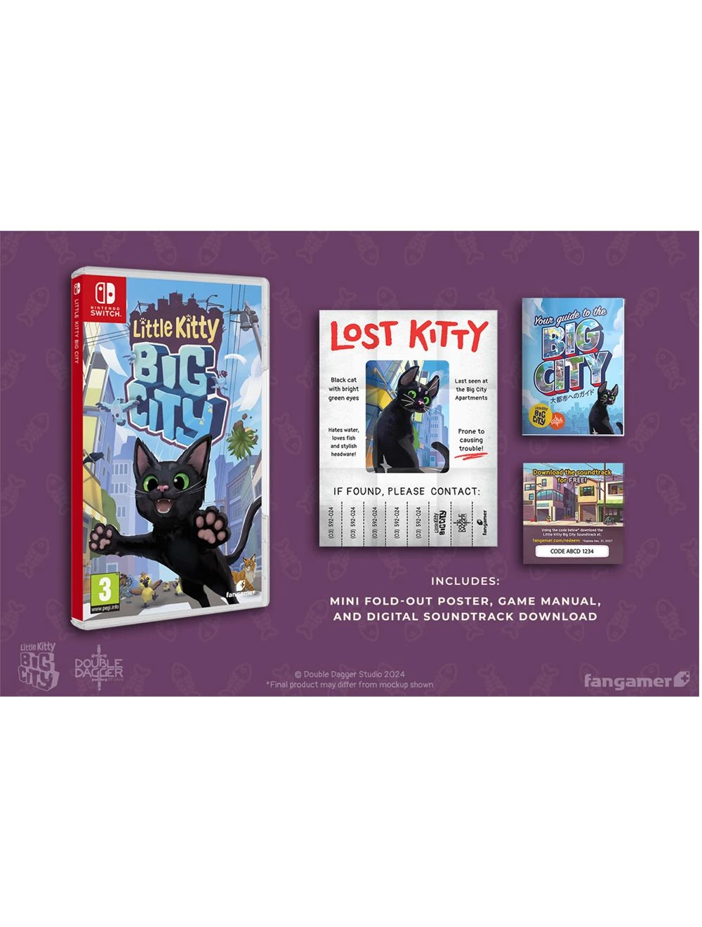 Game One - Nintendo Switch Little Kitty, Big City [EU] - Game One PH
