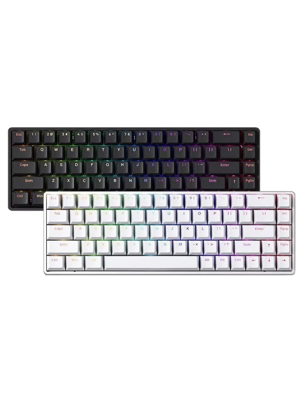 VXE ATK68 L版 White Game One - VXE ATK68 Magnetic Switch Hot Swappable RGB Mechanical