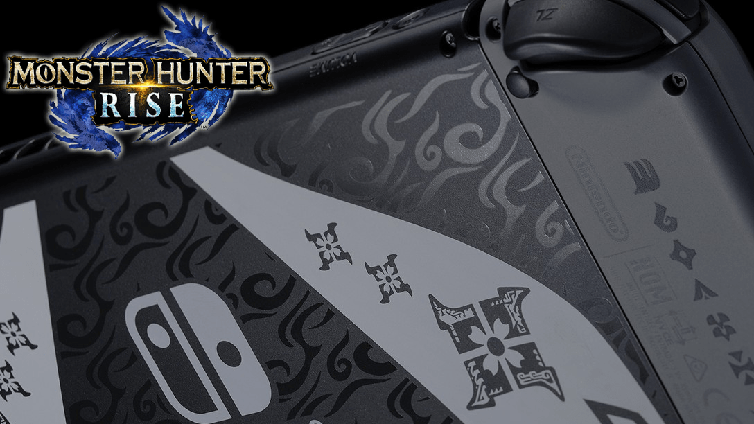 Monster Hunter Rise- themed Console and Pro Controller revealed