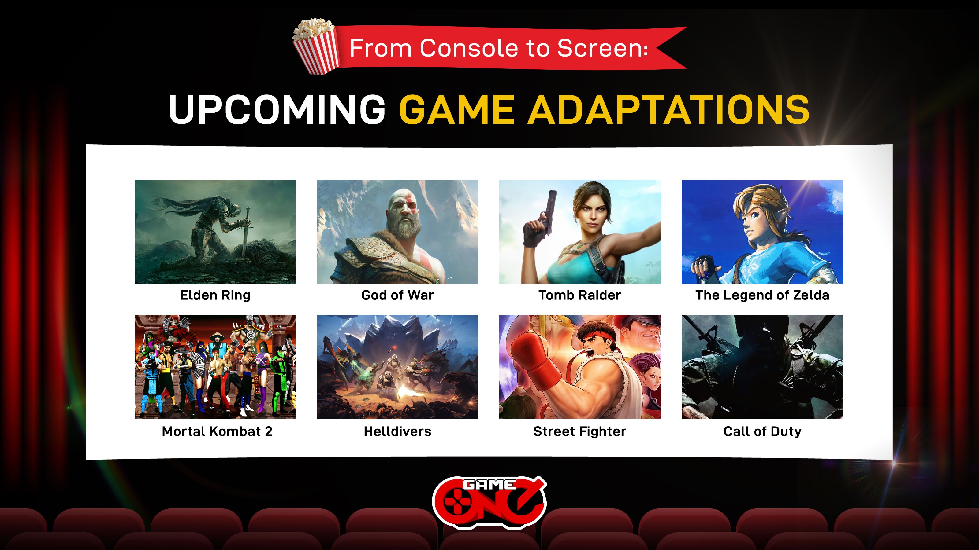 From Console to Screen: Upcoming Game Adaptations